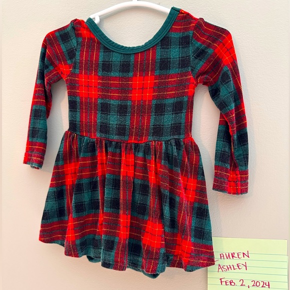 Little Sleepies Other - Little Sleepies | Tartan Twirl Dress with Bodysuit (0-3) GUC